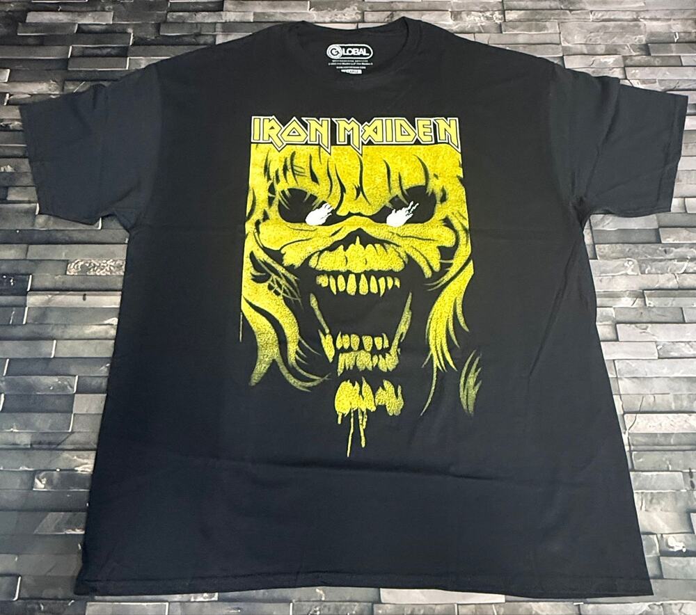 IRON MAIDEN BLACK AND GOLD